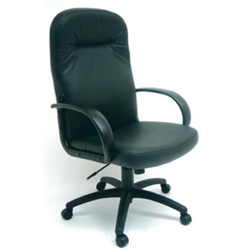 Lumb-air Executive Armchair Leather Seat