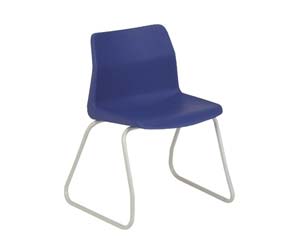 Unbranded Lumbar poly sled base chair