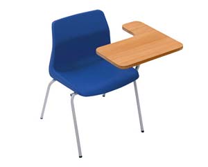 Ideal for conference, study halls, seminars. Designed for rigorous use. Durable one piece polypropyl