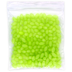 Unbranded Luminous Oval Beads - Bag of 1000 (5mm x 8mm)