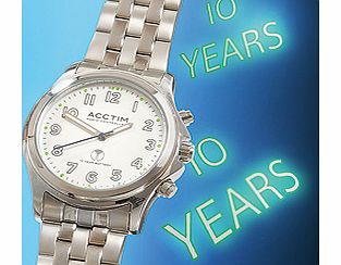 Unbranded Luminous Radio-Controlled 10-Year Battery Watch,