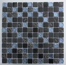 Unbranded Lux-009 Black 25x25mm