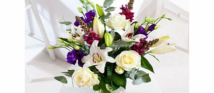 Unbranded Luxurious Rose and Lily Bouquet
