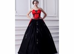 Unbranded Luxurious Strapless Prom Dresses Prom Party Black