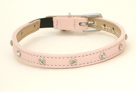 Luxury Crystal Cat Collar in Lilac