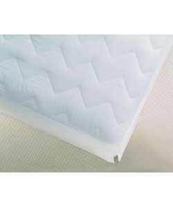Unbranded Luxury Quilted Anti-Bacterial Mattress Protector - Kingsize