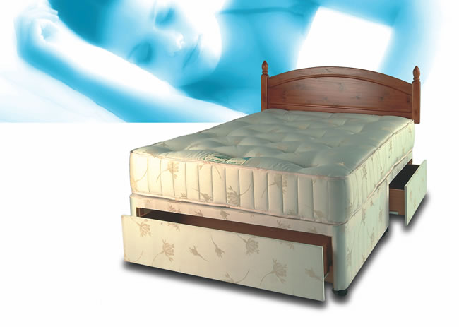 Luxury supreme pocket sprung mattress double