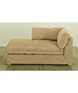 Unbranded Lydia Left Hand Chaise - Sand