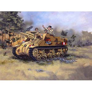 Unbranded M-7 105 mm Priest plastic kit 1:76