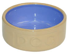 M C Bluelined Bowl 7" DOG