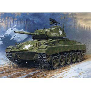 Unbranded M24 Chaffee plastic kit 1:76
