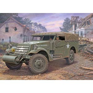 Unbranded M3A1 scout car plastic kit 1:35
