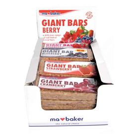 Unbranded Ma Baker Giant Berry Bar multi pack - Wheat Free