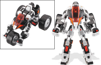 Unbranded Mach-Morph Black Power Ranger