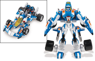 Unbranded Mach-Morph Blue Power Ranger