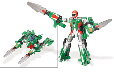 Unbranded Mach-Morph Green Power Ranger