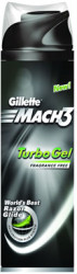 Mach3 Turbo Shave Gel - Fragrance Free 200ml Health and Beauty