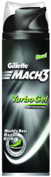 Mach3 Turbo Shave Gel - Refreshing 200ml Health and Beauty