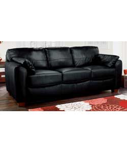 Unbranded Maddox Large Sofa - Black
