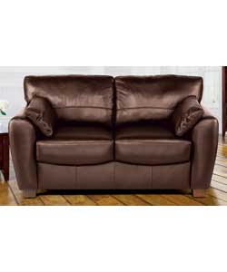 Unbranded Maddox Regular Sofa - Chocolate
