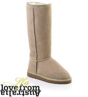 Round toe suede high leg boot featuring sheepskin lining. Comfortable, versatile and stylish, the Ma