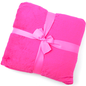 Unbranded (Magenta) Koala Pillow-Fleece Throw by Slanket