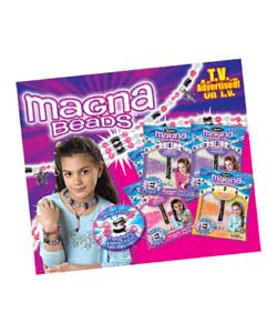 Make lots of different jewellery items including bracelets, belts and necklaces with bright