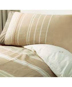 Magna/Parados King Size Duvet Cover Set - Natural