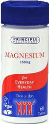 Magnesium 150mg 60s by Principle Healthcare