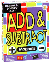 Magnetic Poetry Add and Subtract