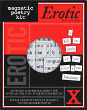 Magnetic Poetry Erotic Edition