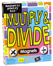 Magnetic Poetry Multiply and Divide