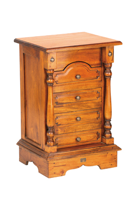 MAHOGANY CHEST 4 DRAWER