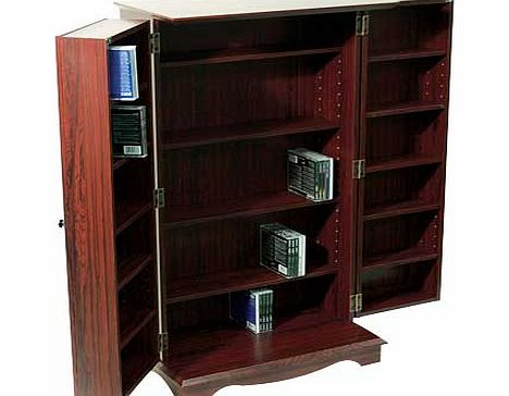 Unbranded Mahogany Media Cabinet