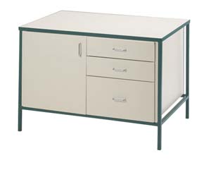 Unbranded Mailroom table multi drawers