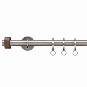 Maine Curtain Pole Kit- L150cm