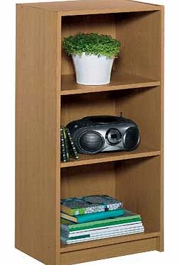 Unbranded Maine Half Width Small Extra Deep Bookcase - Oak