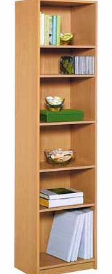 Unbranded Maine Half Width Tall Extra Deep Bookcase - Pine
