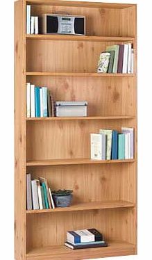 Unbranded Maine Tall Wide Bookcase - Pine Effect