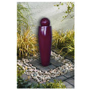 Unbranded Mains red water feature with white LED lights
