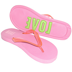 Make Love Flip Flops