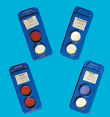 Make Up Refills, 2 x 3.5ml Red/White