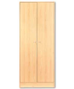 Malibu Beech 2 Door Wardrobe
