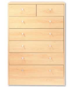 Malibu Beech 5 plus 2 Drawer Chest