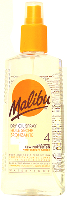 Malibu Dry Oil Spray SPF 4 200ml