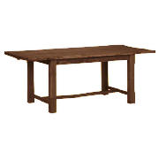Unbranded Malvern Wooden Dining Table, Dark Finish
