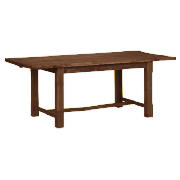 Unbranded Malvern Wooden Dining Table, Dark Finish