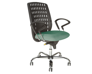 Unbranded Manager task executive chrome base chair