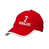 Manchester Utd Ronaldo Cap - Red  Look the part with the latest headgear in the Manchester United