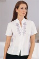 mandarin collar blouse